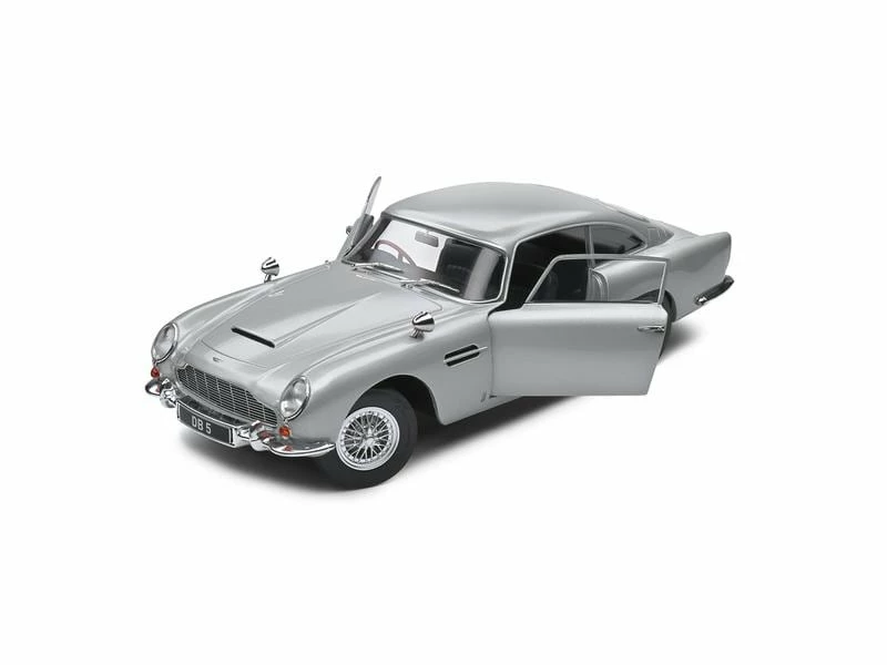 Solido Sportwagen Aston Martin DB5, Silber 1:18 9 Solido Sportwagen Aston Martin DB5, Silber 1:18 – Bild 7
