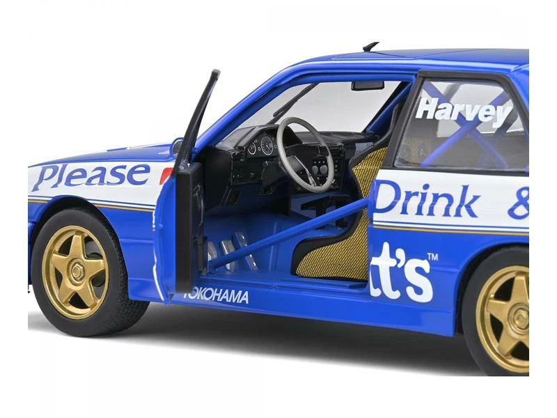 Solido Rennwagen BMW E30 M3 #4 Blau 1:18 5 Solido Rennwagen BMW E30 M3 #4 Blau 1:18 – Bild 3