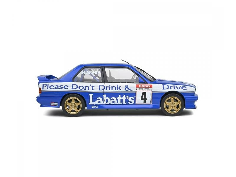 Solido Rennwagen BMW E30 M3 #4 Blau 1:18 6 Solido Rennwagen BMW E30 M3 #4 Blau 1:18 – Bild 4