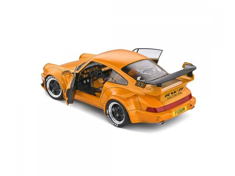 Solido Sportwagen RWB 964 HIBIKI Orange 1:18 10 Solido Sportwagen RWB 964 HIBIKI Orange 1:18 – Bild 8