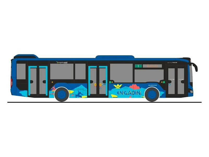 Rietze Automodelle Bus MAN Lion´s City 12´18 1:87 3 Rietze Automodelle Bus MAN Lion´s City 12´18 1:87