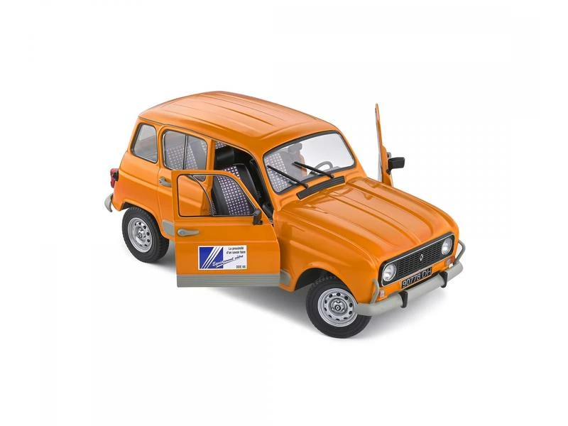 Solido Renault 4 GTL, Orange 1:18 10 Solido Renault 4 GTL, Orange 1:18 – Bild 8