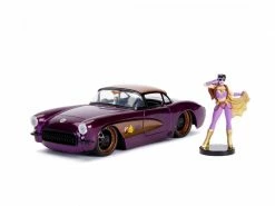 Jada Toys Sportwagen Chevy Corvette Bombshells Batgirl 1:24