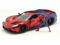 Jada Toys Sportwagen Marvel Spiderman 2017 Ford GT 1:24
