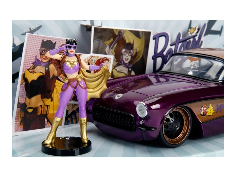 Jada Toys Sportwagen Chevy Corvette Bombshells Batgirl 1:24 7 Jada Toys Sportwagen Chevy Corvette Bombshells Batgirl 1:24 – Bild 5