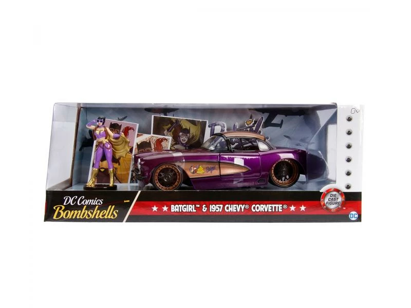Jada Toys Sportwagen Chevy Corvette Bombshells Batgirl 1:24 8 Jada Toys Sportwagen Chevy Corvette Bombshells Batgirl 1:24 – Bild 6