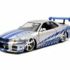Jada Toys Sportwagen Fast & Furious 2002 Nissan Skyline 1:24 -Die Cast Modelle Verkäufe 225999386 xxl