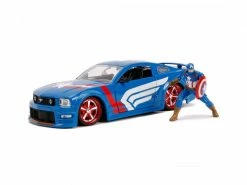 Jada Toys Sportwagen Marvel 2006 Ford Mustang GT Captain America 1:24 -Die Cast Modelle Verkäufe 226002329 xxl