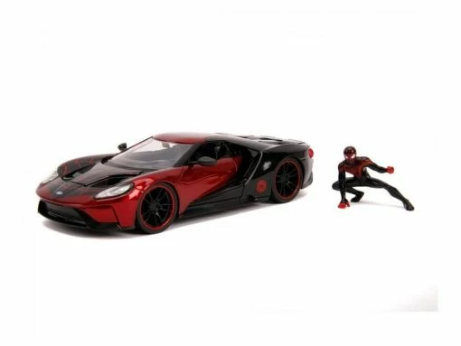 Jada Toys Sportwagen Marvel Miles Morales 2017 Ford GT 1:24 -Die Cast Modelle Verkäufe 226002551 xxl