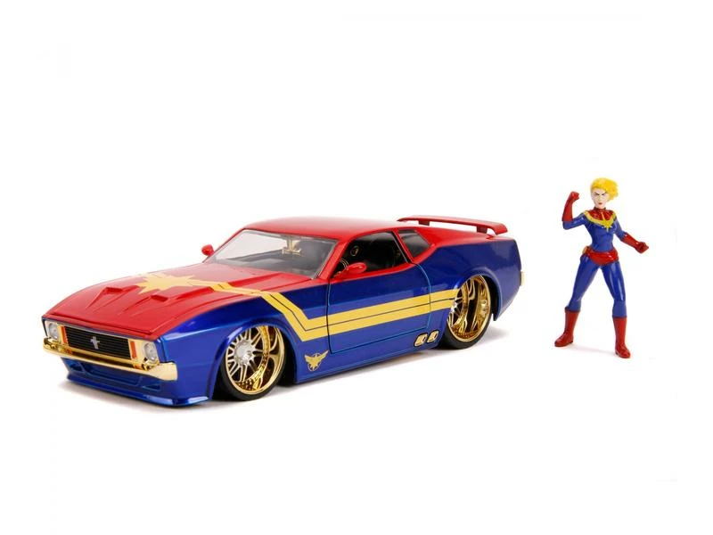 Jada Toys Sportwagen Marvel Ford Mustang Mach 1 1:24 3 Jada Toys Sportwagen Marvel Ford Mustang Mach 1 1:24