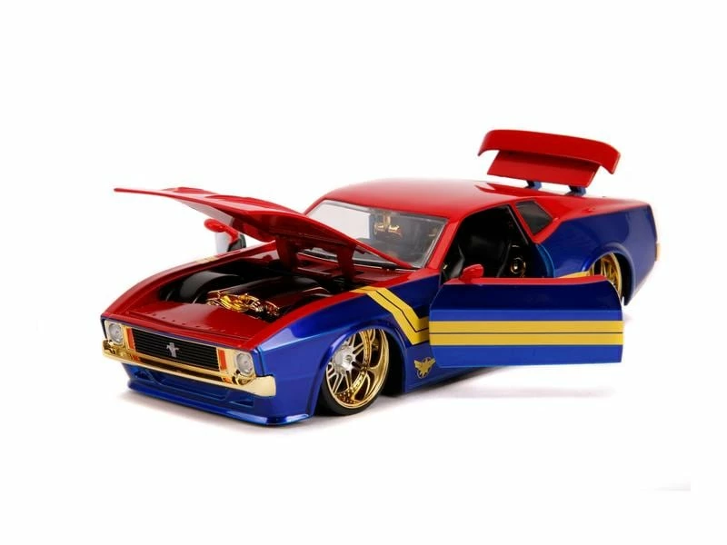 Jada Toys Sportwagen Marvel Ford Mustang Mach 1 1:24 4 Jada Toys Sportwagen Marvel Ford Mustang Mach 1 1:24 – Bild 2
