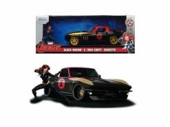 Jada Toys Sportwagen Marvel Widow 1966 Chevy 1:24 15 Jada Toys Sportwagen Marvel Widow 1966 Chevy 1:24 -Die Cast Modelle Verkäufe 226003120 xxl