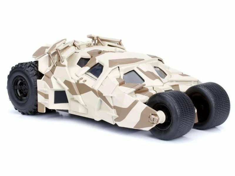Jada Toys The Dark Knight Batmobile Camo + Batman 1:24 4 Jada Toys The Dark Knight Batmobile Camo + Batman 1:24 – Bild 2