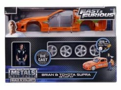Jada Toys Fast & Furious Build N' Collect Brian & Toyota Supra 1:24 19 Jada Toys Fast & Furious Build N' Collect Brian & Toyota Supra 1:24 -Die Cast Modelle Verkäufe 53824679 xxl