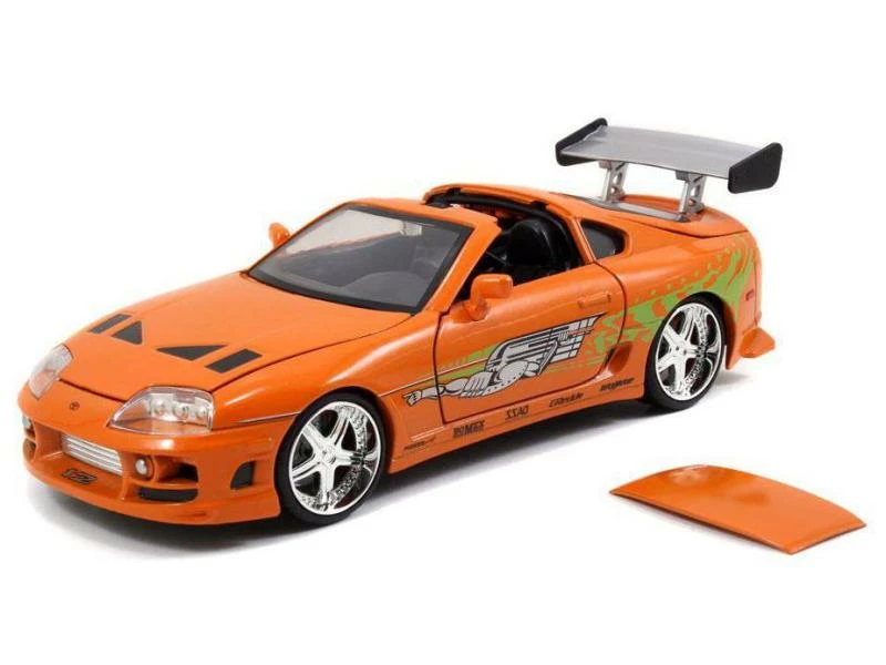 Jada Toys Fast & Furious Build N' Collect Brian & Toyota Supra 1:24 6 Jada Toys Fast & Furious Build N' Collect Brian & Toyota Supra 1:24 – Bild 4