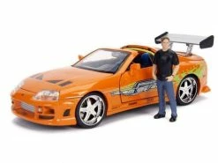 Jada Toys Fast & Furious Build N' Collect Brian & Toyota Supra 1:24